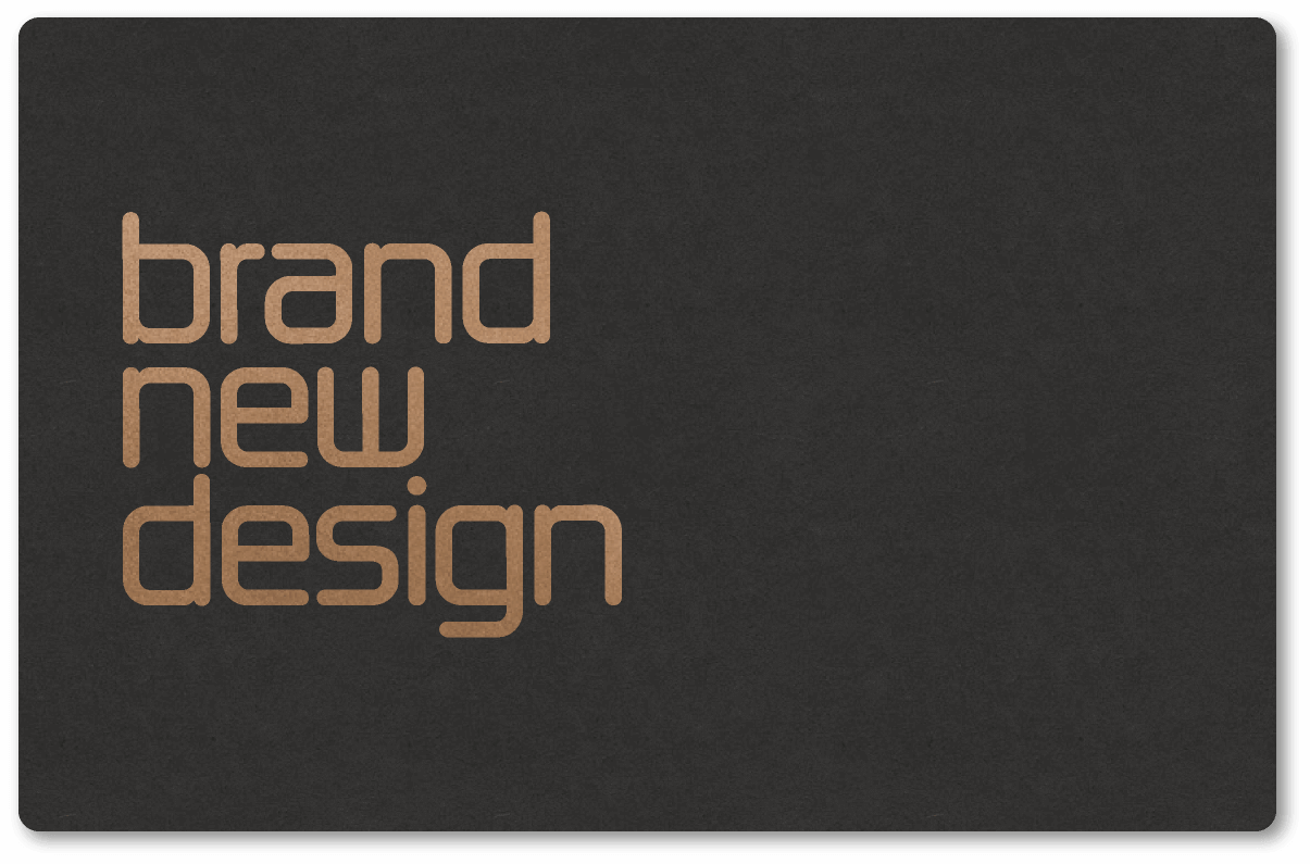 Brand New Design